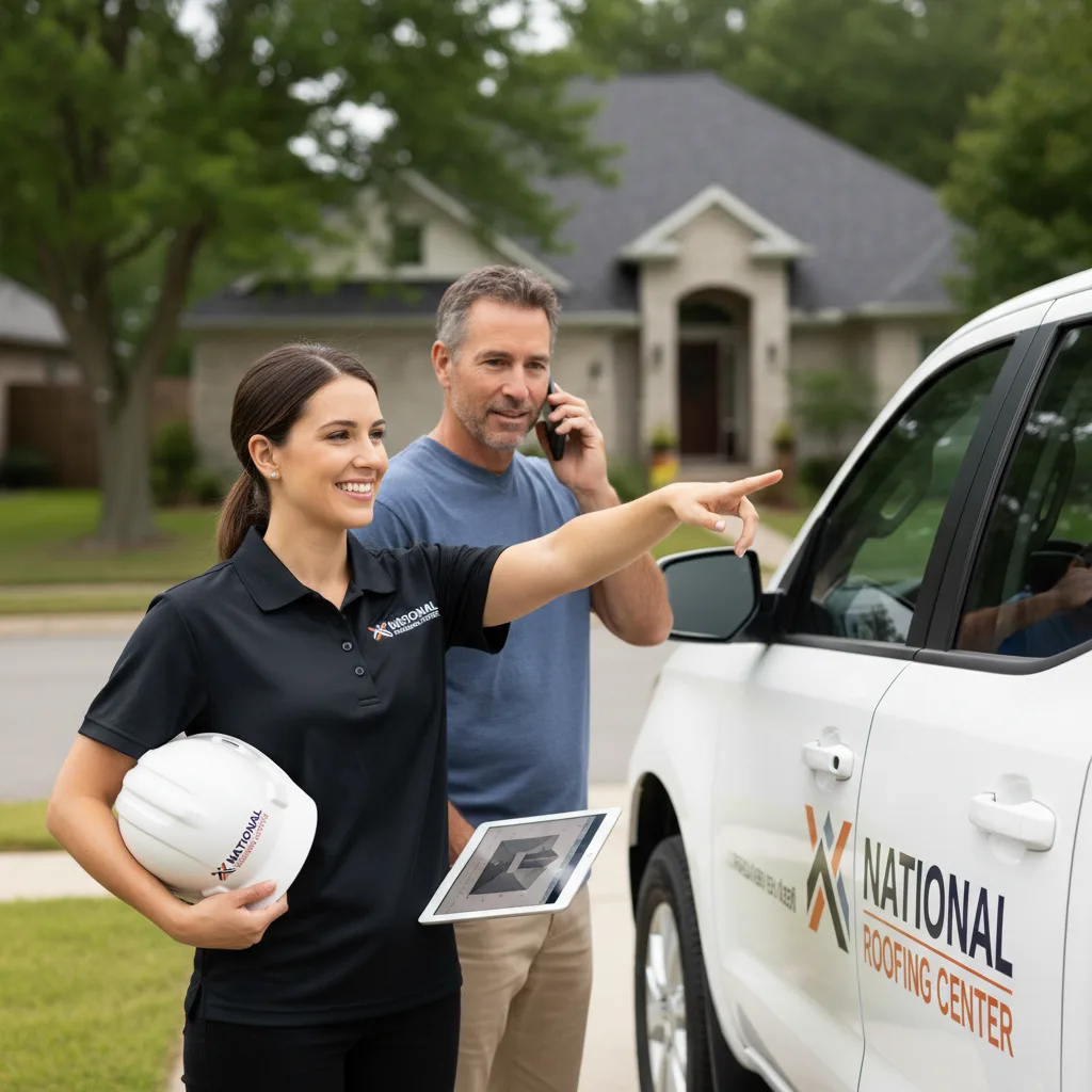 National Roofing Center customer support in Garrett